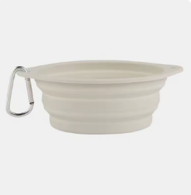 Foldable dog bowl
